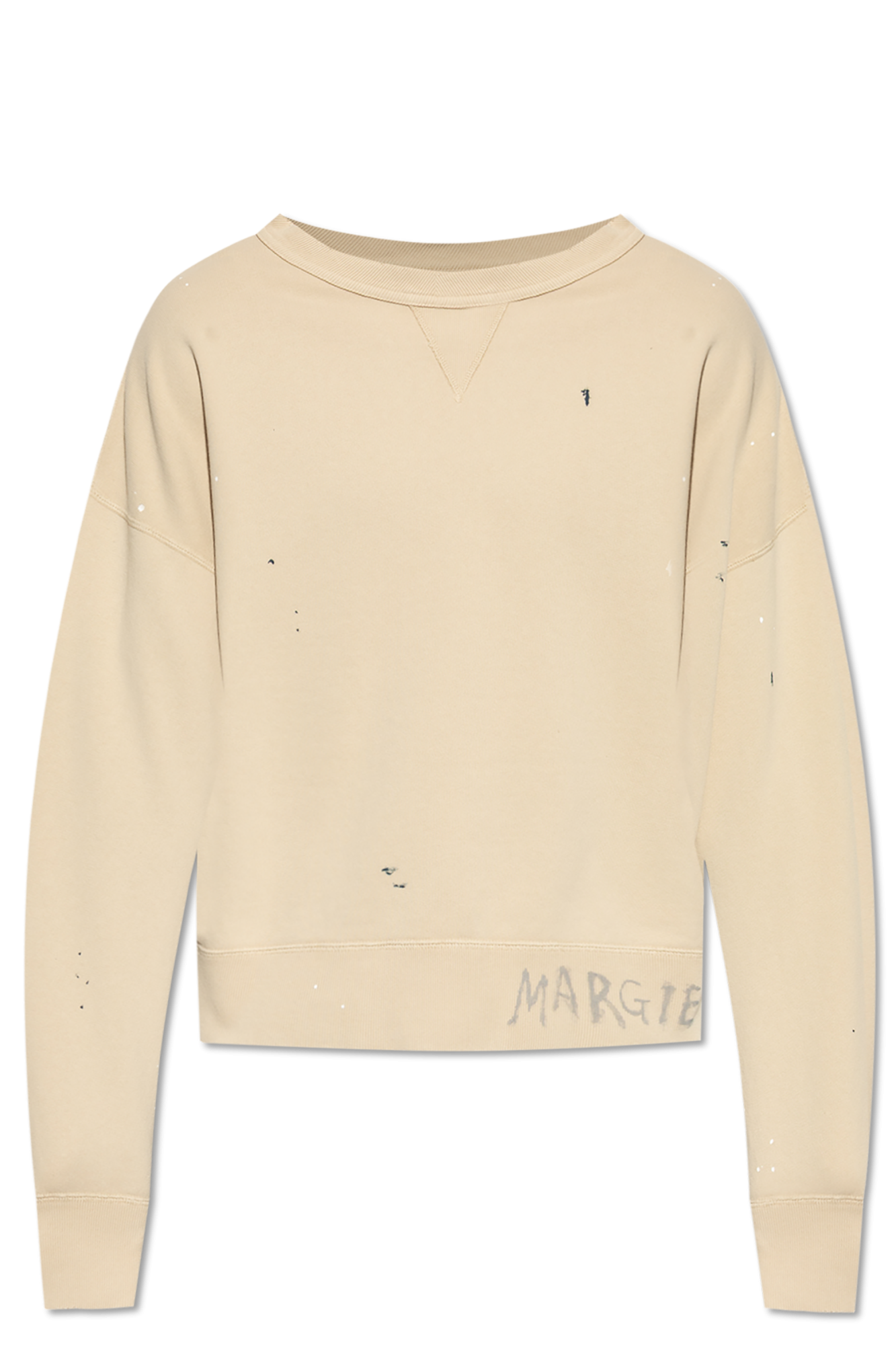 Maison Margiela Sweatshirt with paint splatter effect